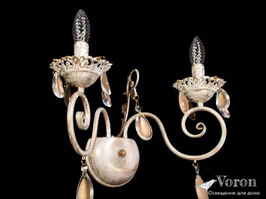 Бра классическое с резным декором