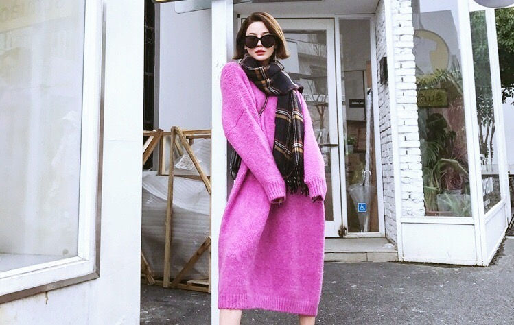 Thumbnail: Oversized Sweater Dress