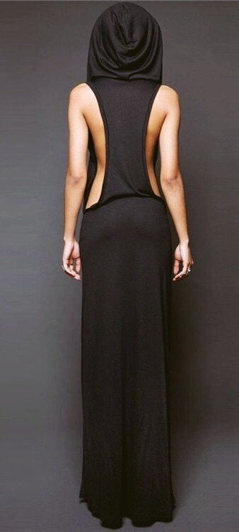 Thumbnail: Hooded Maxi Dress