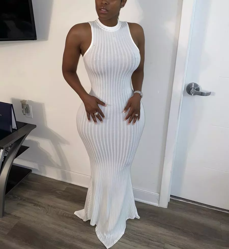 Thumbnail: Mermaid Maxi Summer Dress 