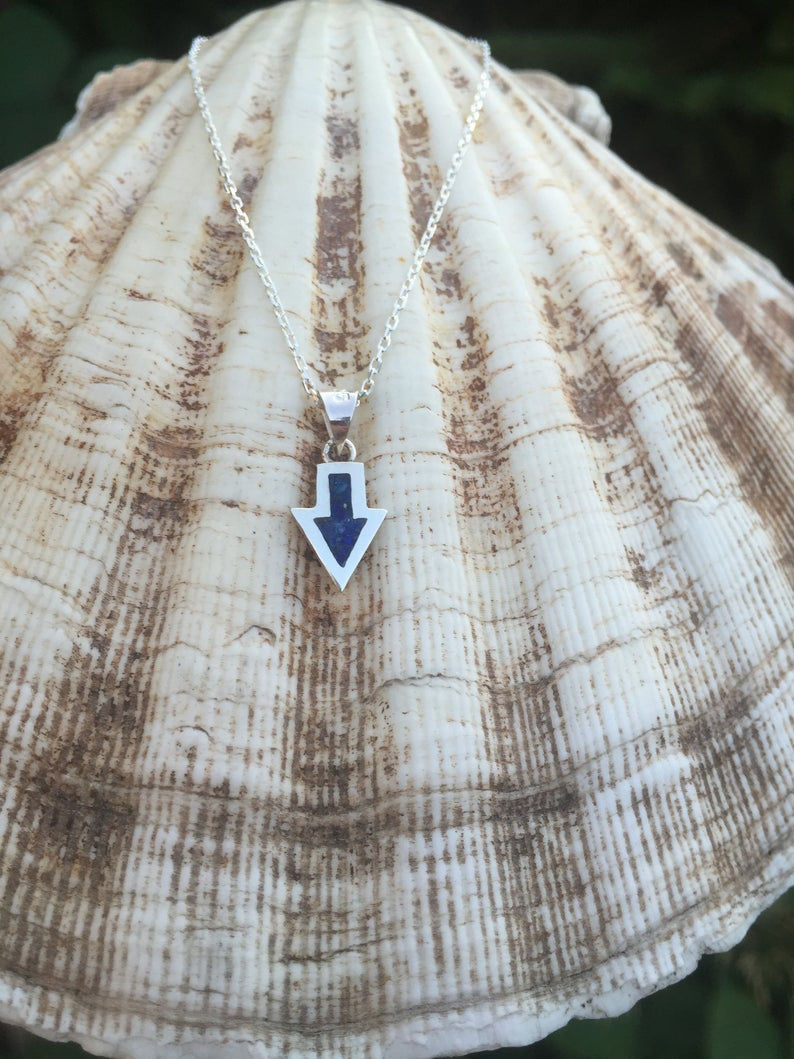 Thumbnail: Arrow Necklace 925 Sterling Silver