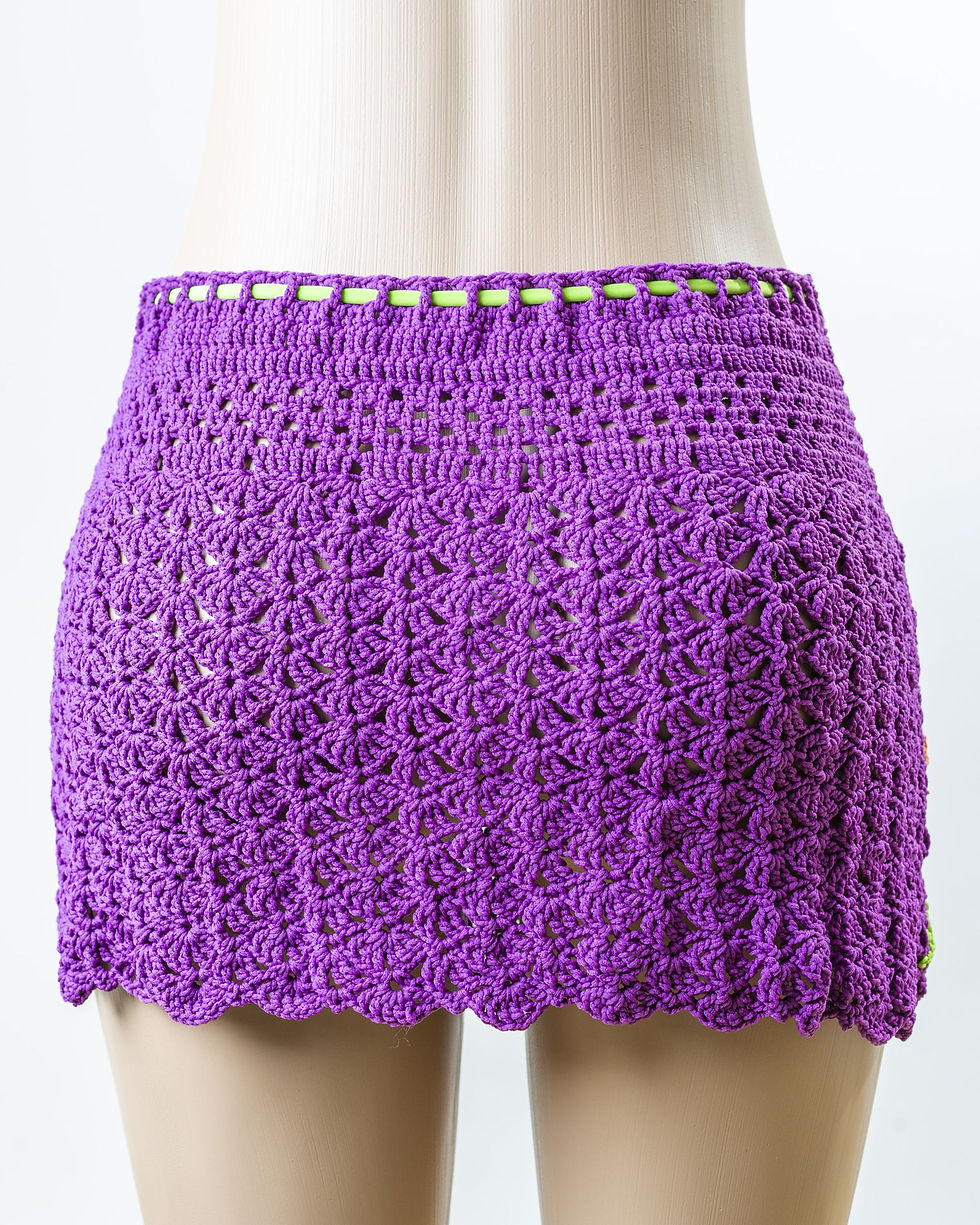 Saia em crochê