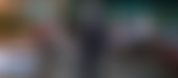 Man standing at a terrace