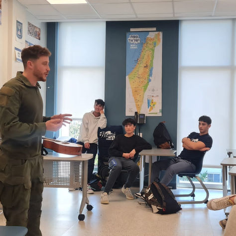 Q&A with Special Speaker IDF Hero Amiel Shemesh
