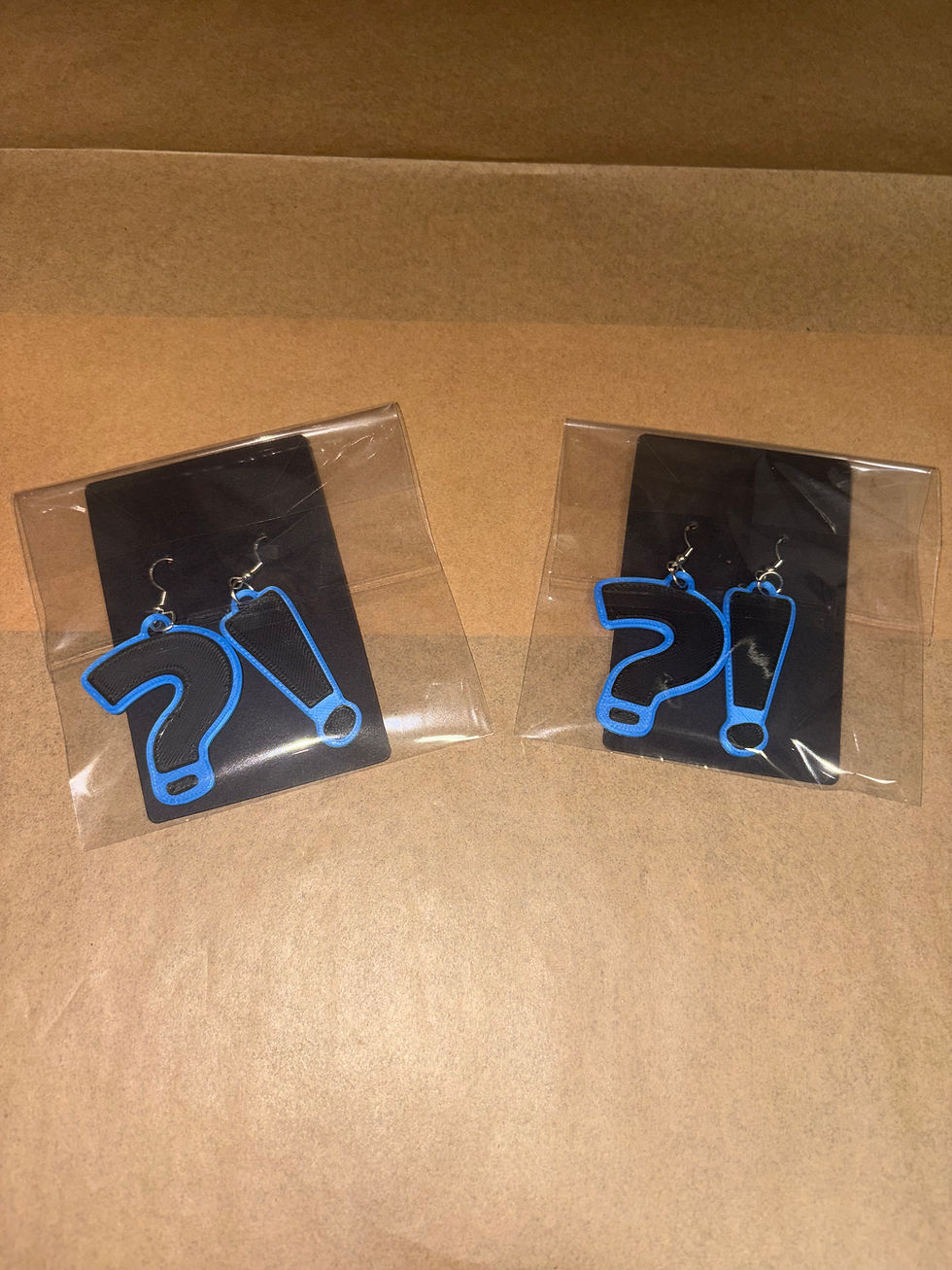 Thumbnail: Question Mark Exclamation point earrings 