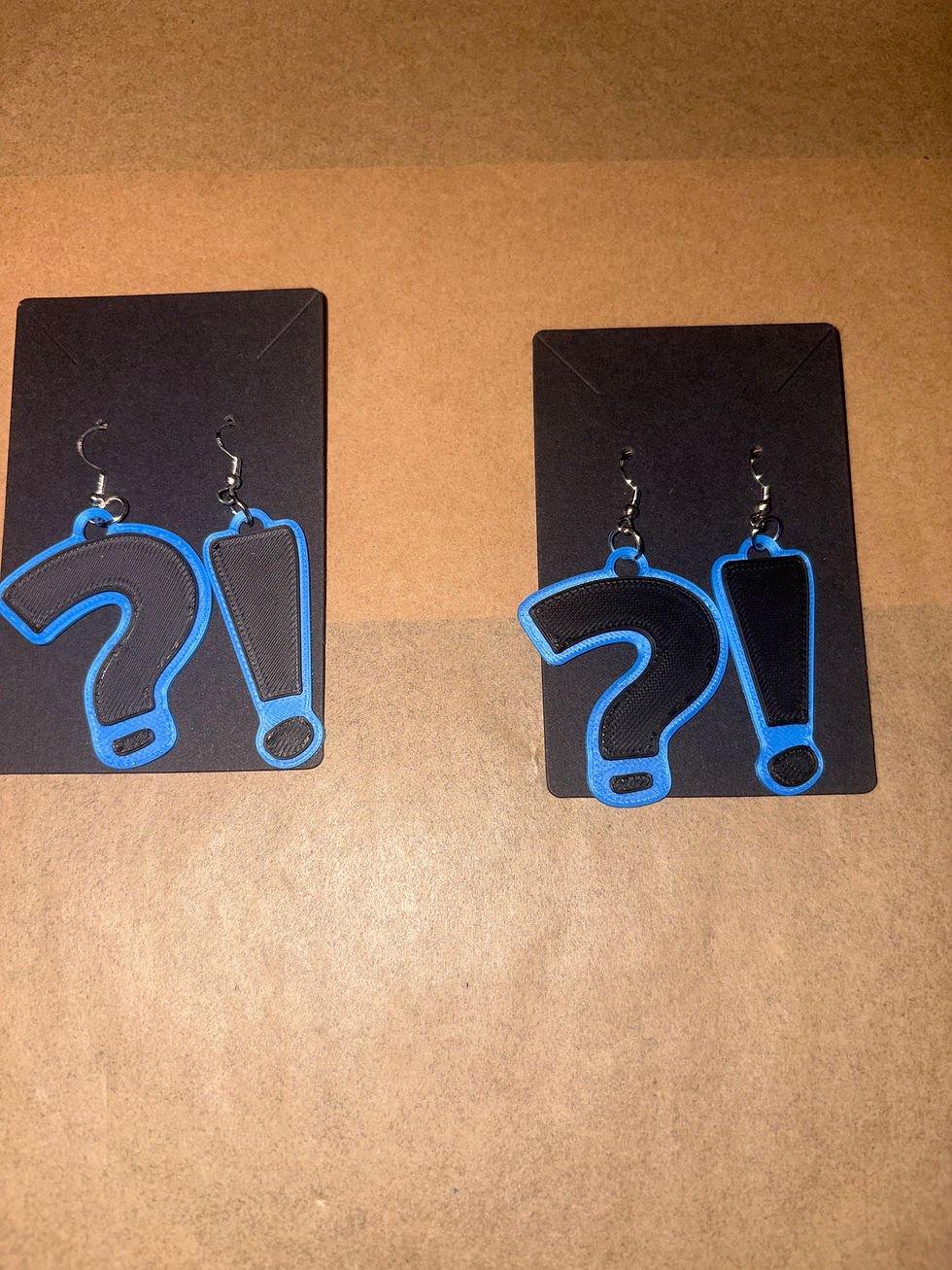 Thumbnail: Question Mark Exclamation point earrings 