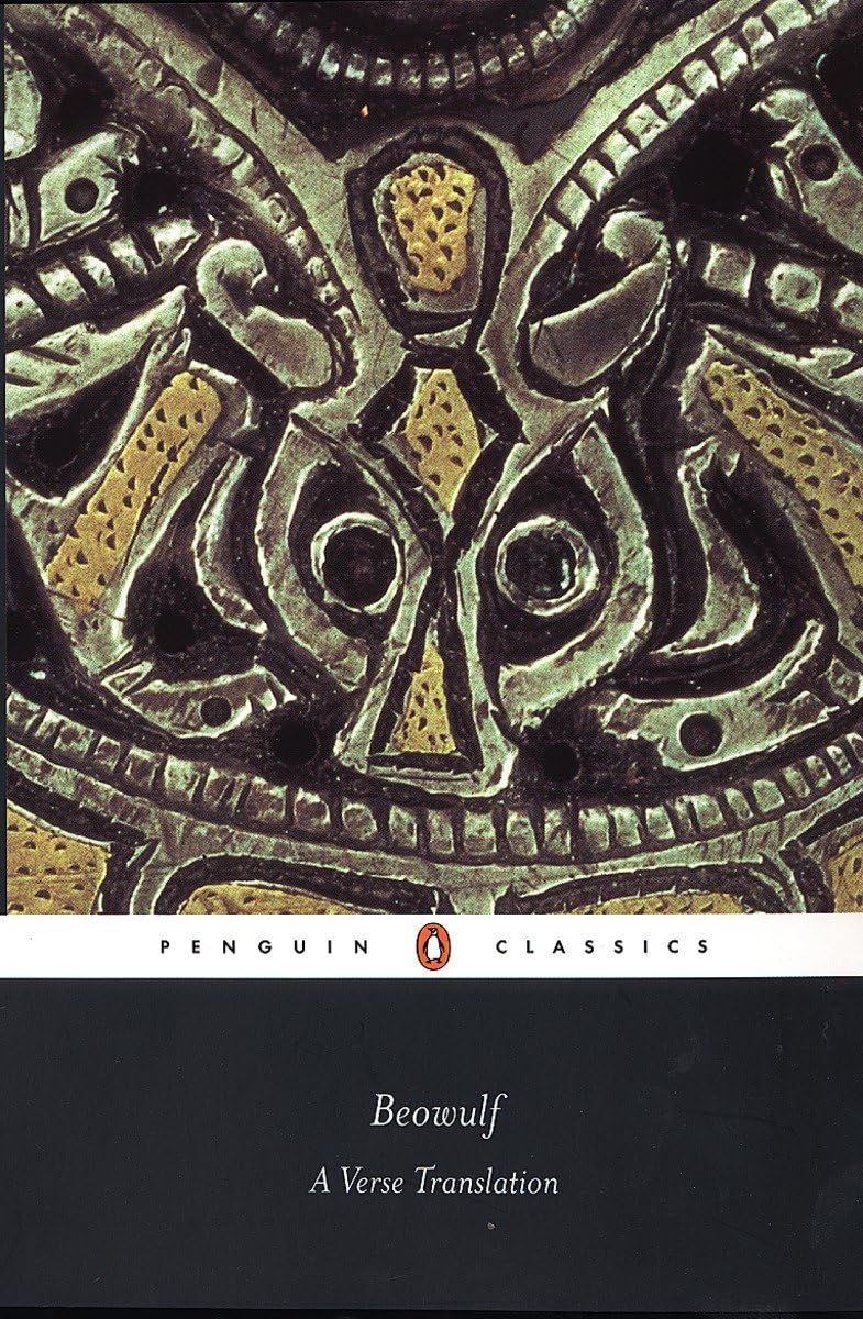 The book cover of a classic: Beowulf