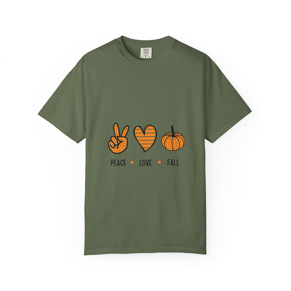Thumbnail: Peace Love Fall T-shirt