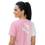 Thumbnail: Gracie Womens Brazilian Jiu-Jitsu Pink Gradient Dri Fit Tshirt