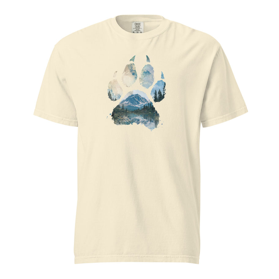 Wild at Heart Lion Paw Garment-Dyed Heavyweight T-Shirt