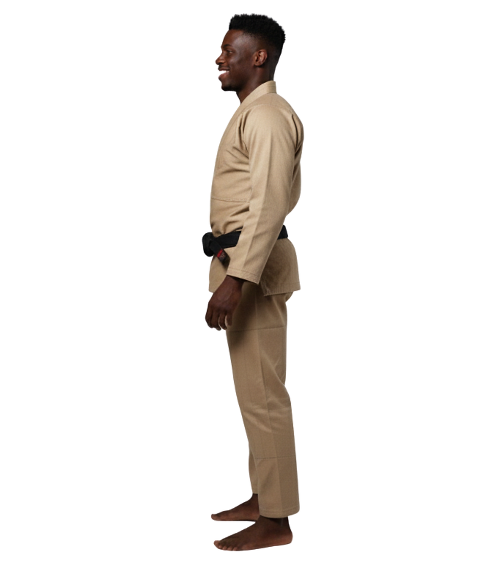 Thumbnail: Gracie Unisex Plain Brazilian Jiu-Jitsu Gi