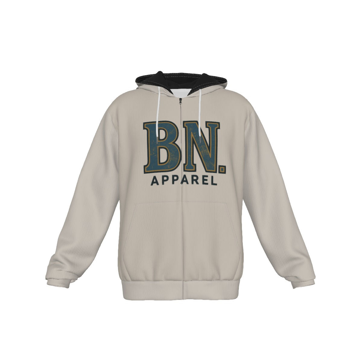 Billiard Nation Retro 8ball Zip hoodie