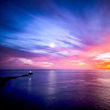 colour photograph of a sunset by Mallorca photographer Siedse Jan Jansen 