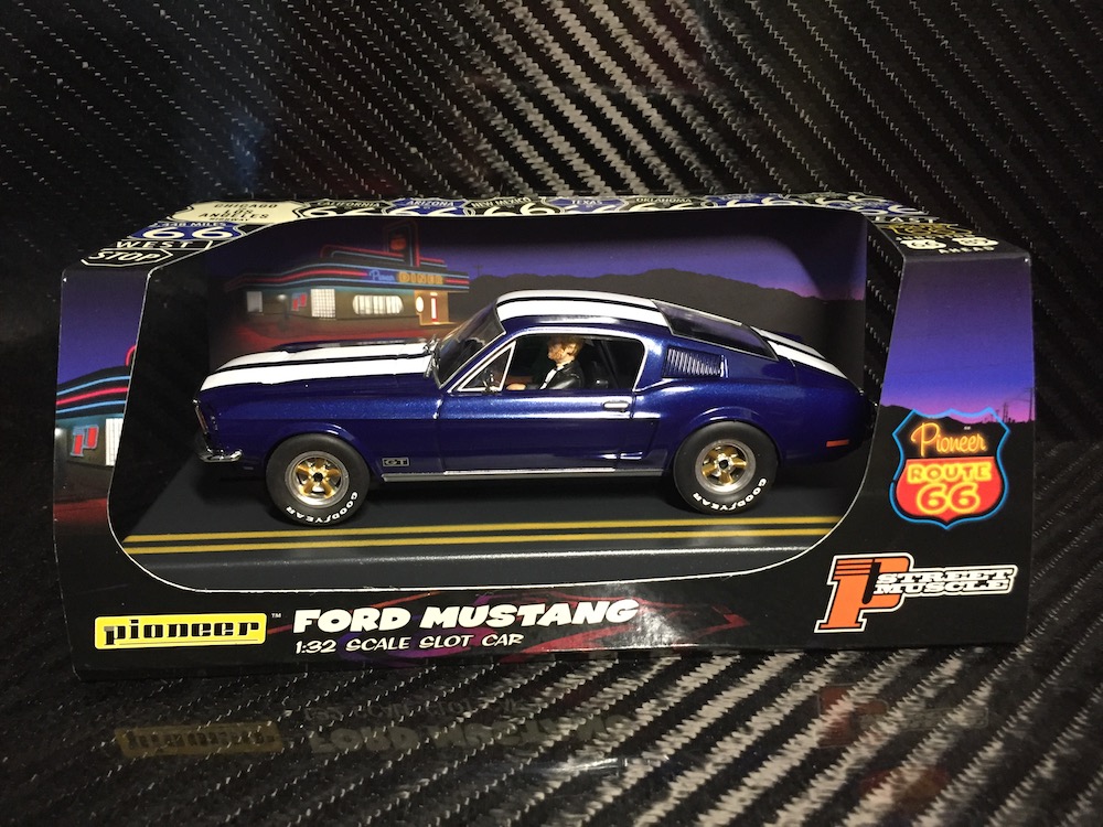 P055 Midnight Blue Route 66 Mustang