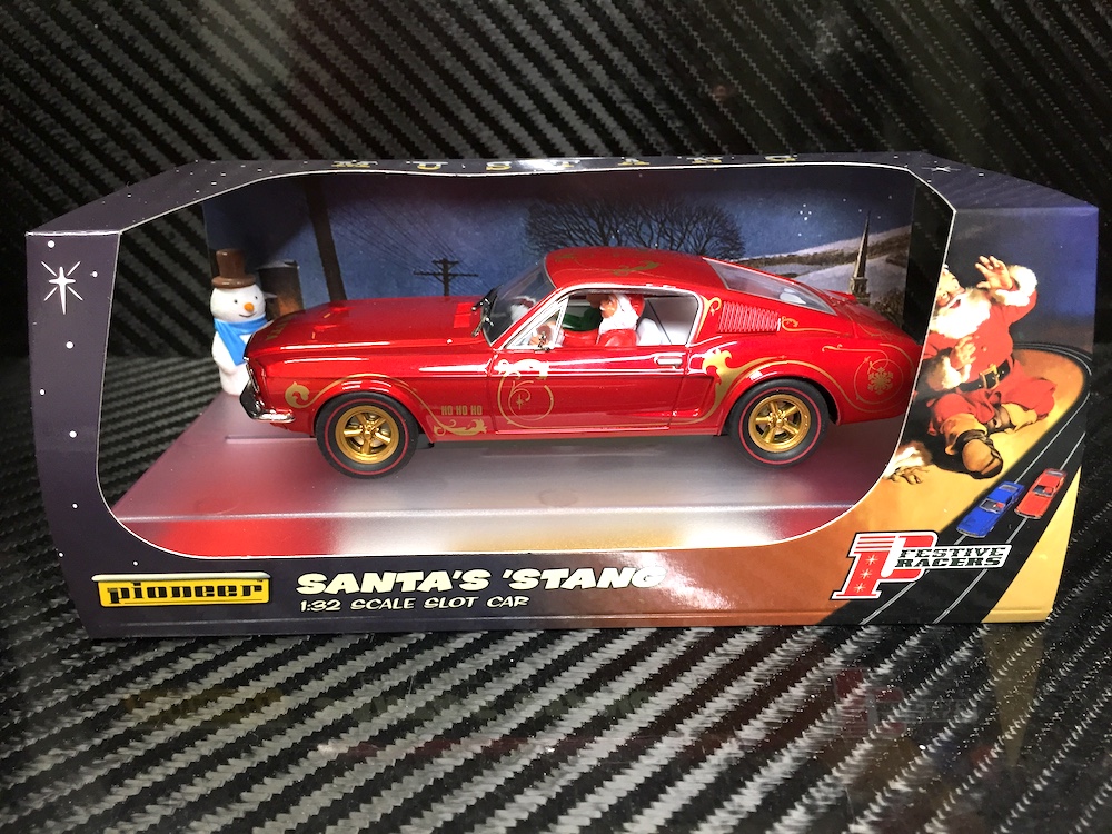 P074 Santa's 'Stang Candy Cane Red