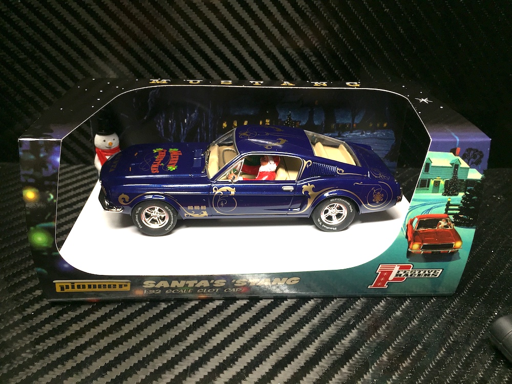 P072 Santa's 'Stang Tinsel Blue