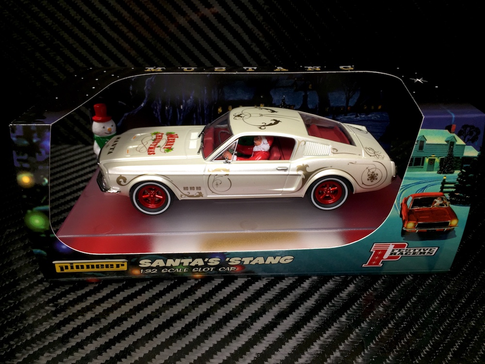 P071 Santa's 'Stang Buttermilk White