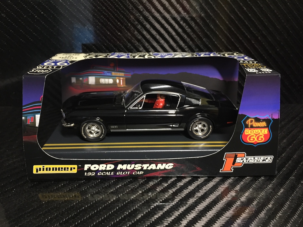 P056 Jet Black 'Route 66' Mustang