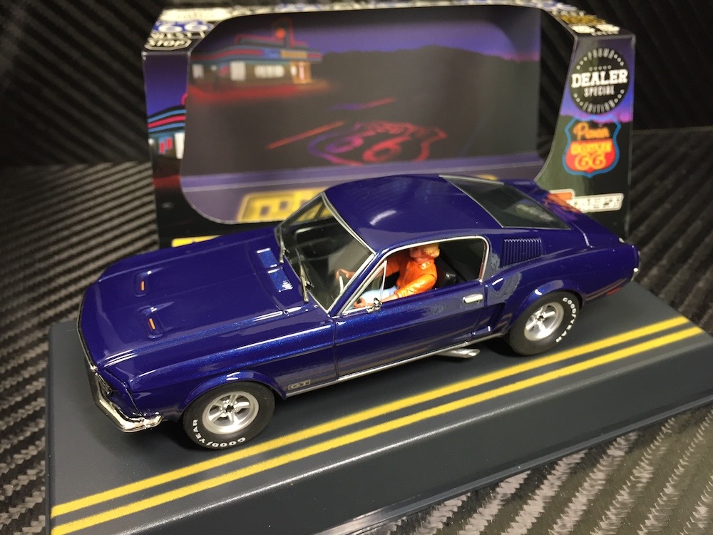 P055-DS Mustang GT 'Route 66' Blue