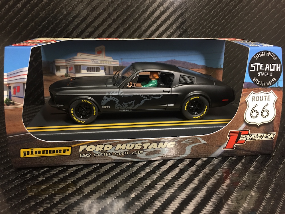 P064 Mustang GT STEALTH - Grey Pony