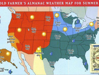 Farmer's Almanac Predictions