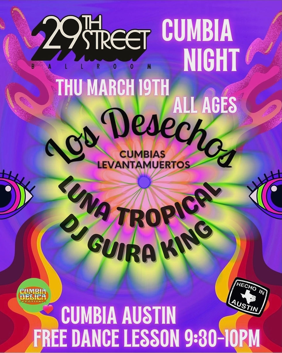 Cumbia Night at 29th Street Ballroom