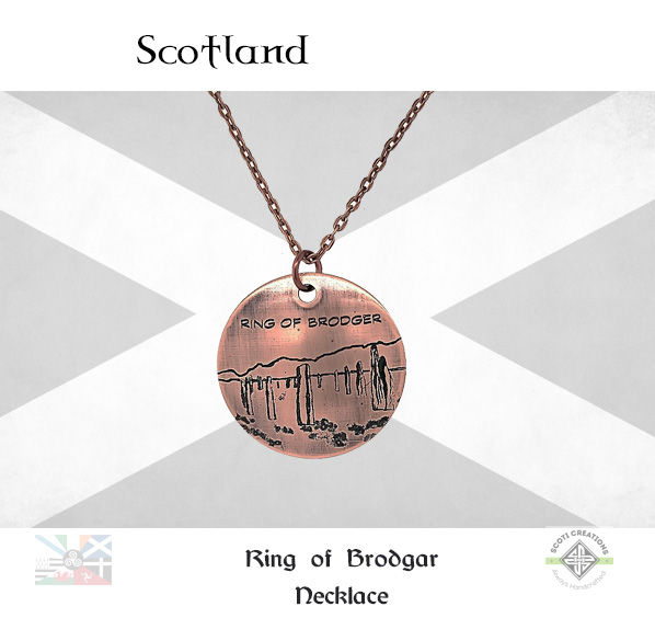 Scottish Necklace, Ring of Brodgar Necklace