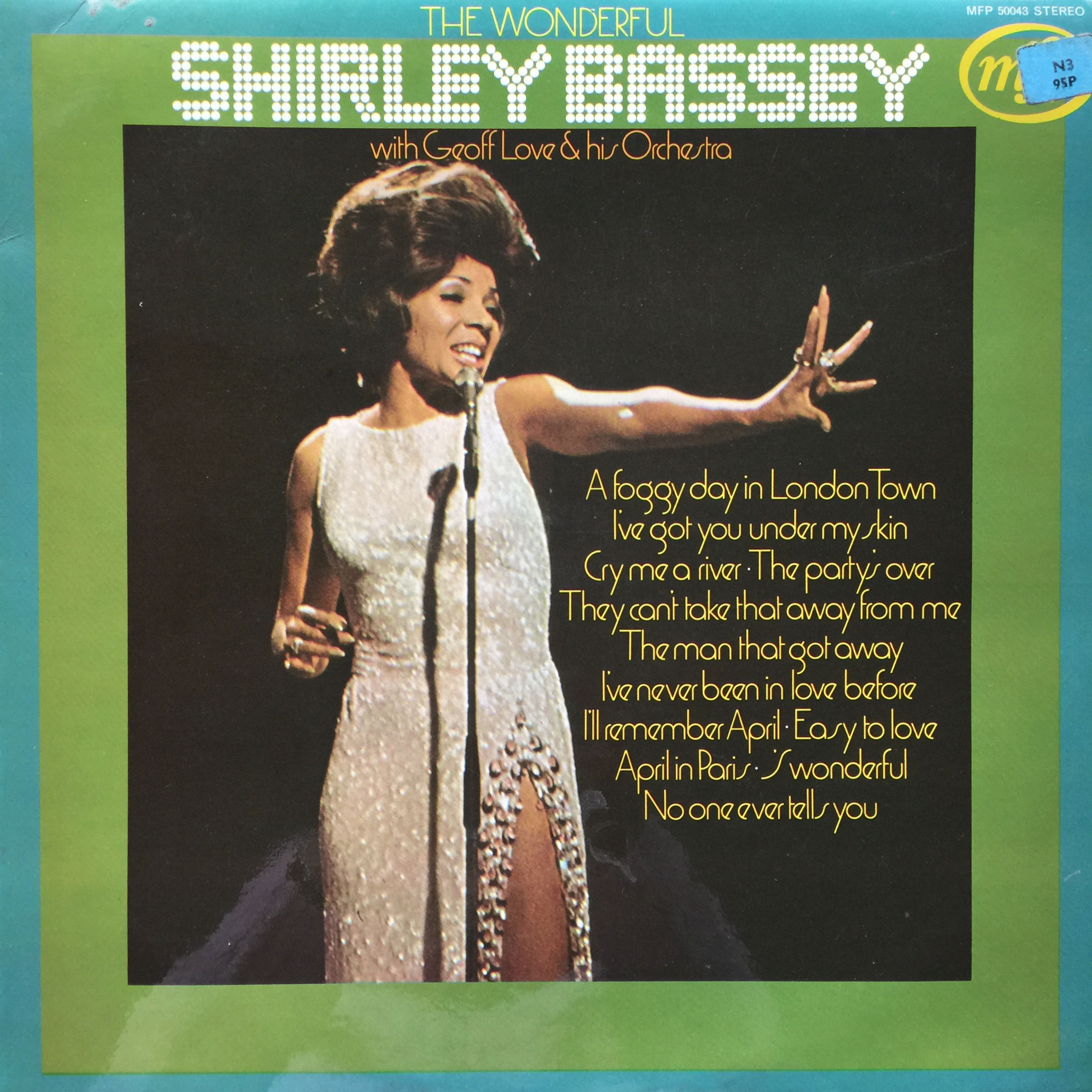 Shirley Bassey, The Wonderful Shirley Bassey with Geoff Love & his Orchestra