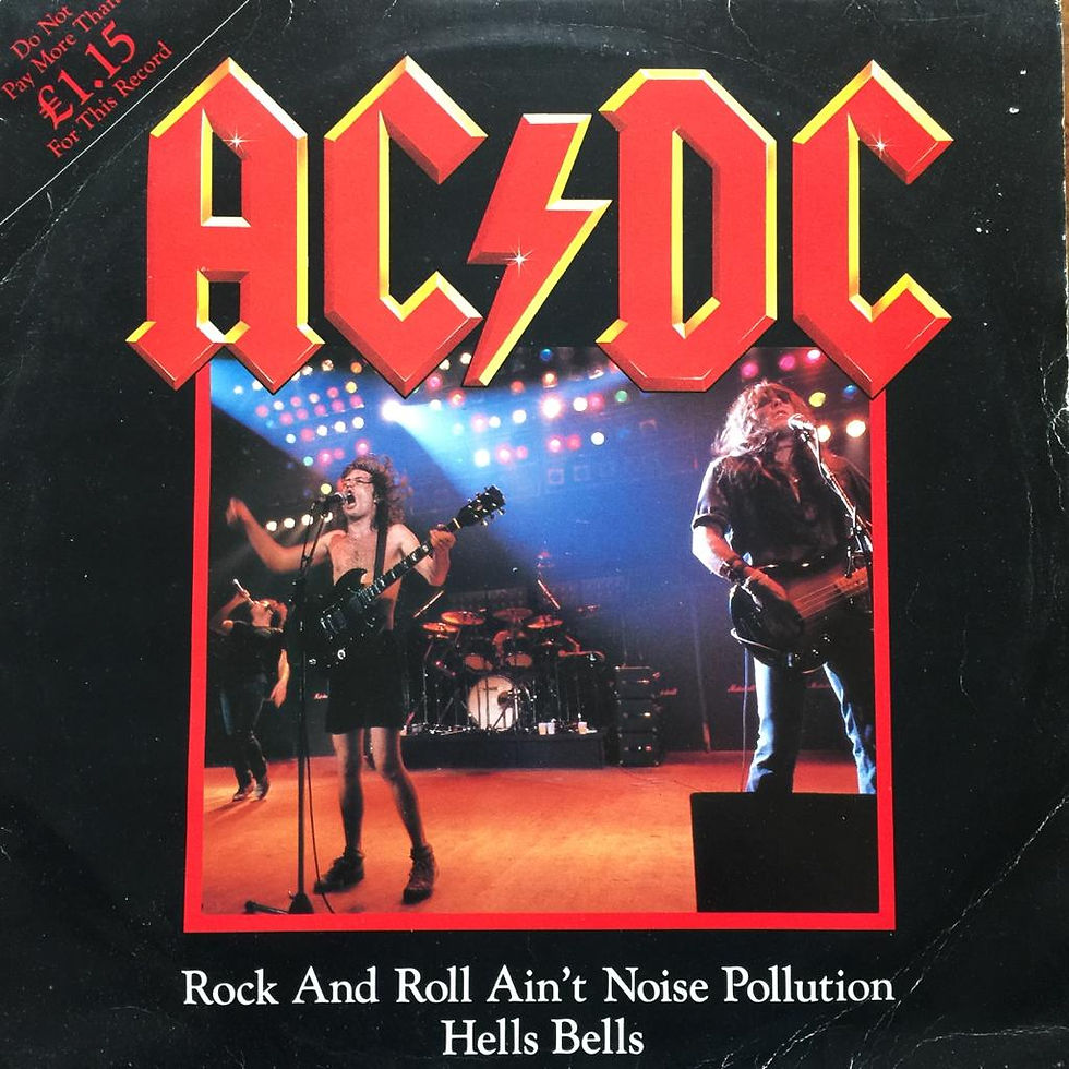 AC/DC, Rock and Roll Ain't Noise Pollution, 12 inch
