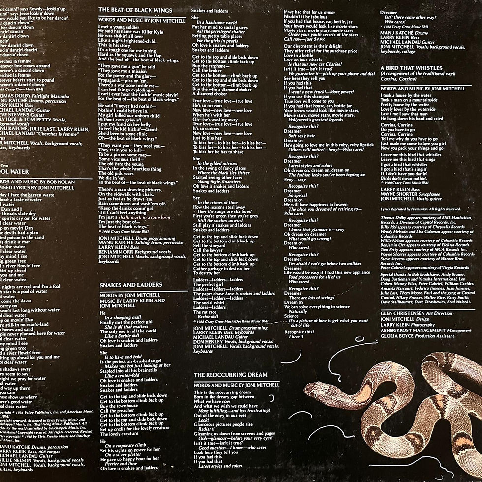 Thumbnail: Joni Mitchell, Chalk Mark in a Rain Storm