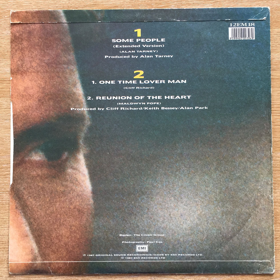 Cliff Richard, Some People, 12" single / Vinyl