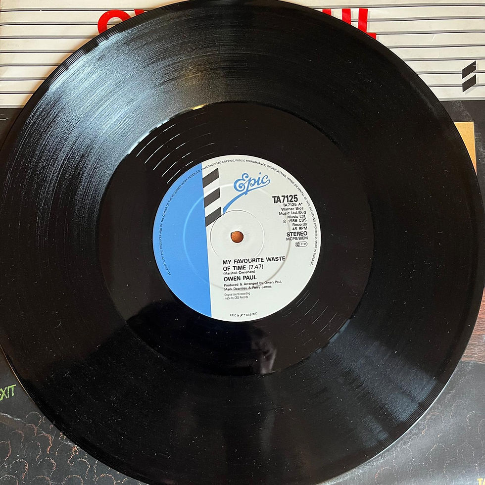 Thumbnail: Owen Paul , My Favourite Waste of Time