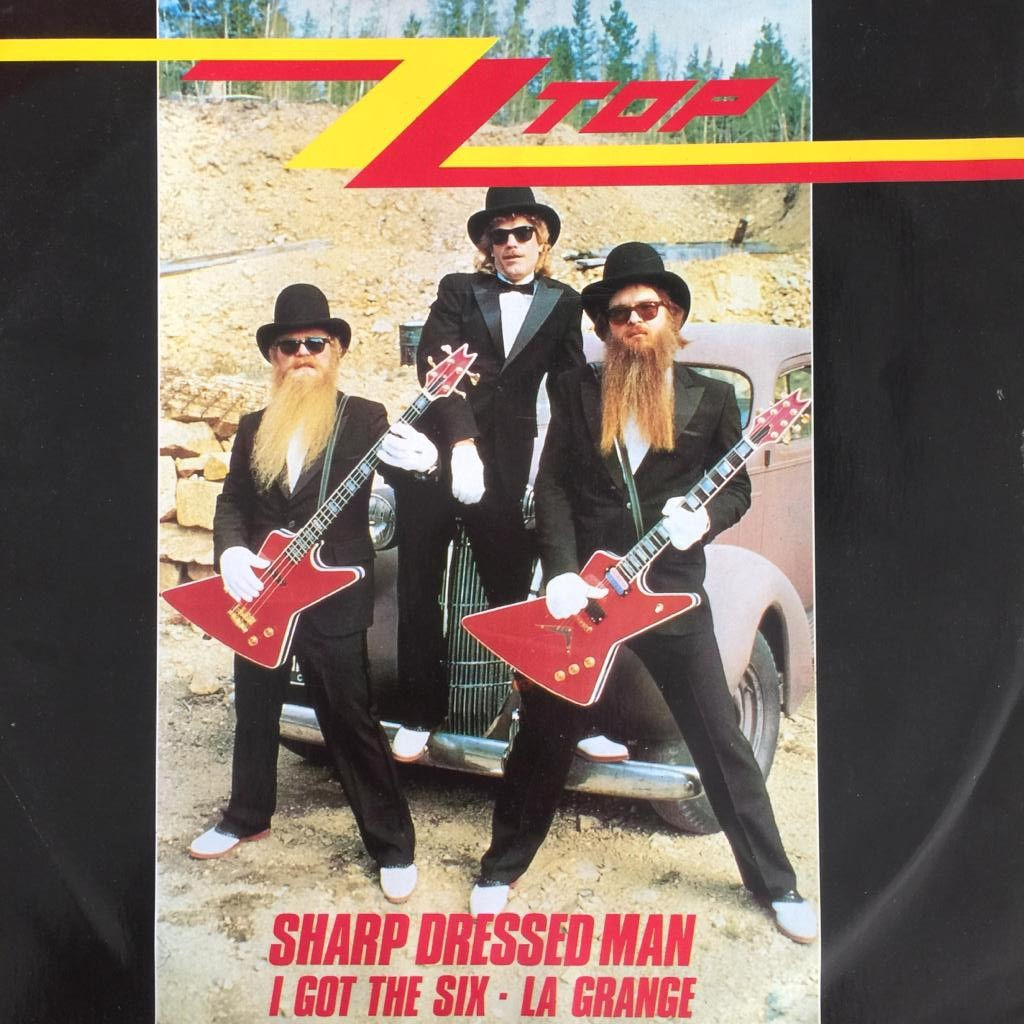 ZZ Top Sharp Dressed Man , 12 inch
