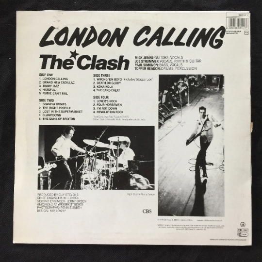 Thumbnail: The Clash, London Calling