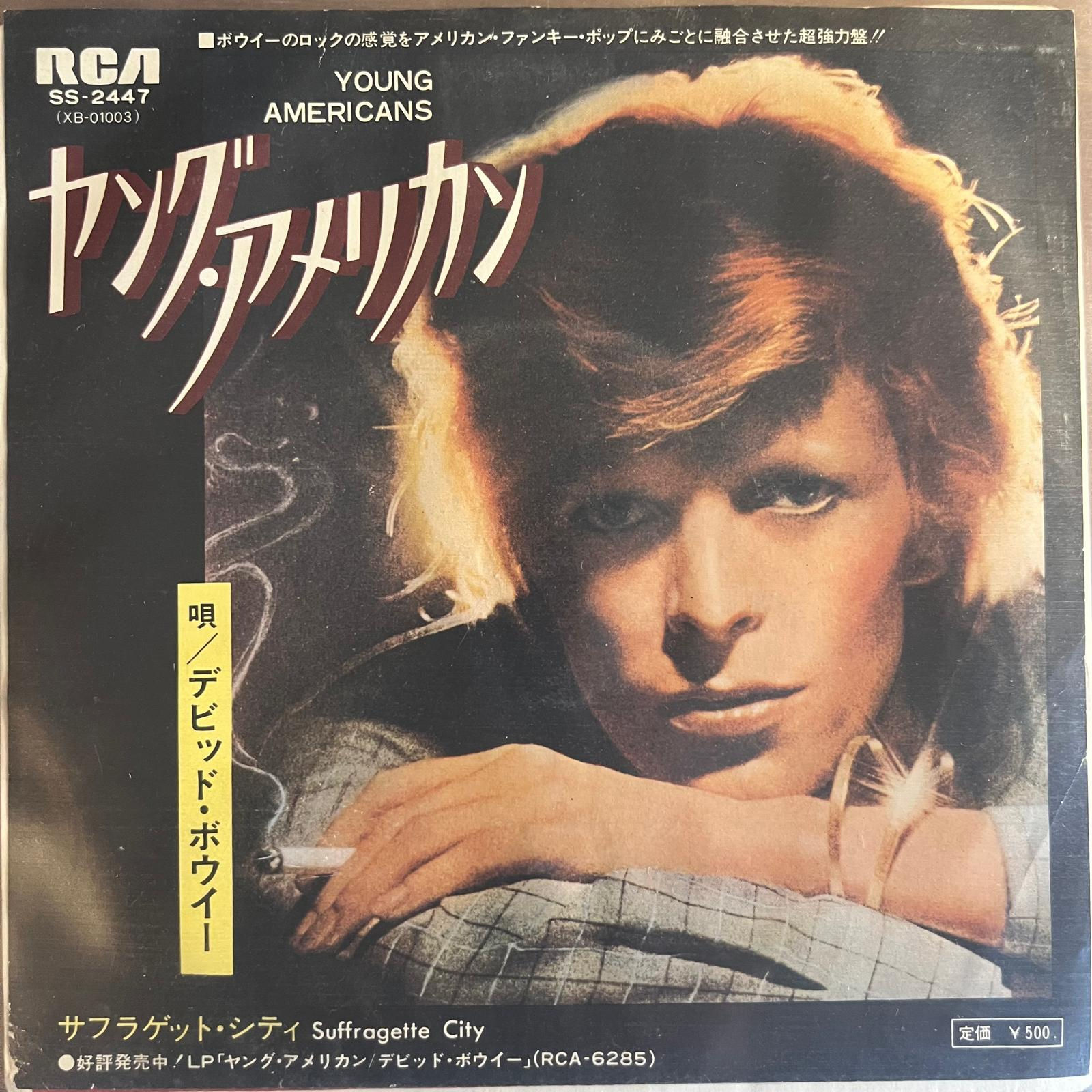 David Bowie, Young Americans/ Suffragette City , Japanese 7 inch