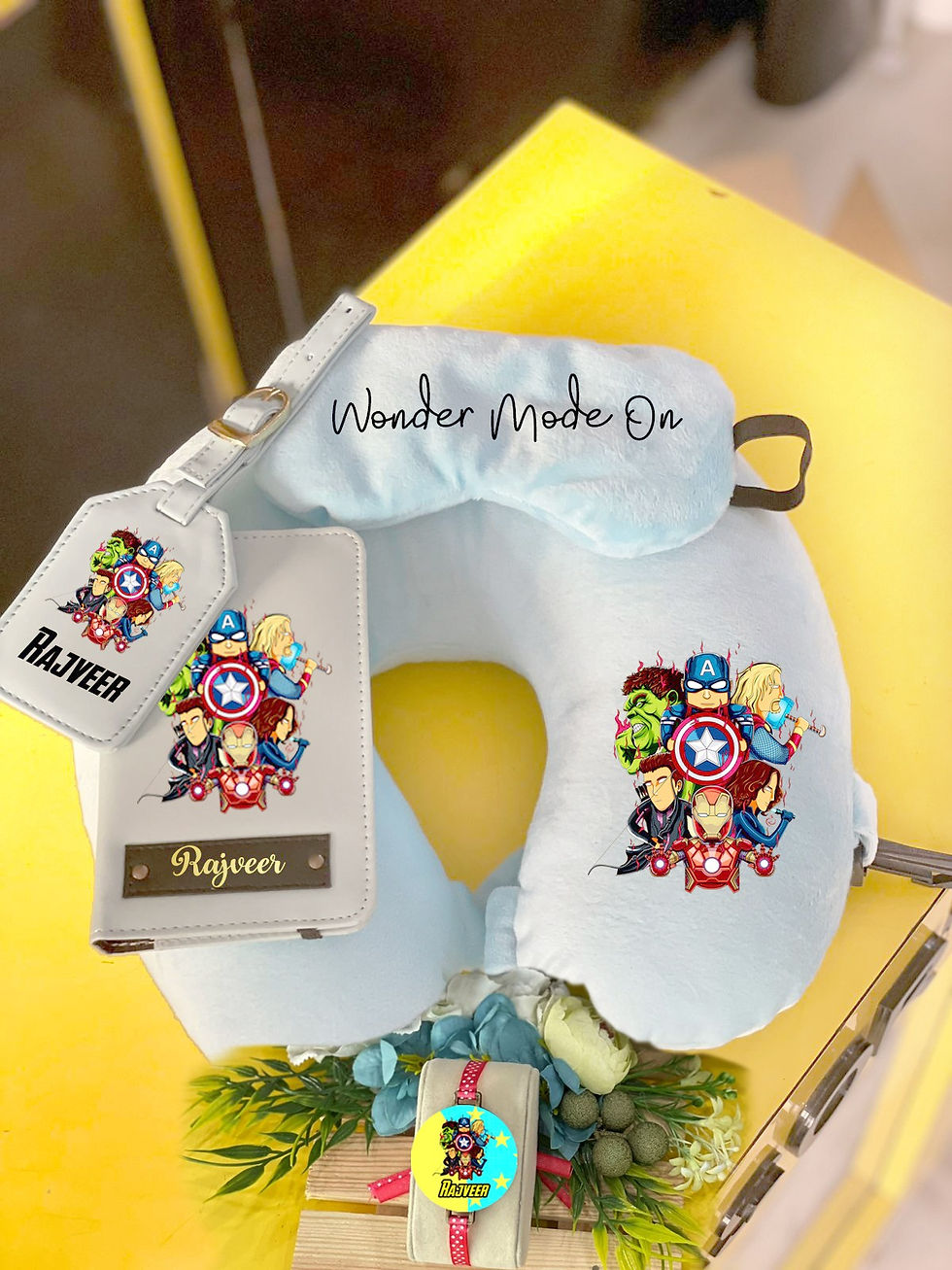 Thumbnail: Personalised Rakhi &Travel Combo