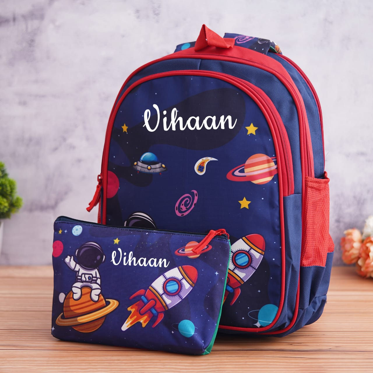 Reversible school bag (Boy)