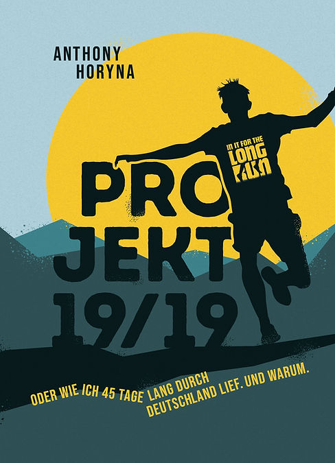 Buch Buchcover Cover Projekt19/19 Buch Anthony Horyna