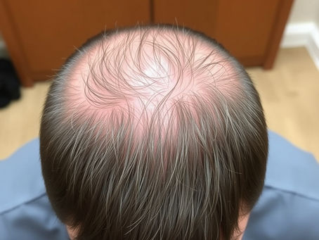 Hair Loss on Crown but Not Hairline