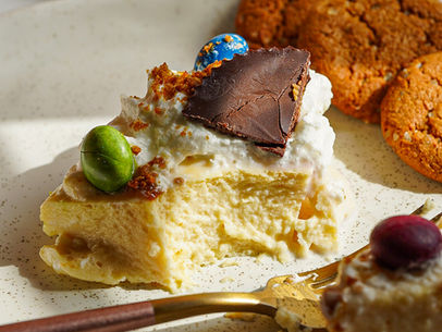 Monster Gingersnap Cookie Cheesecake