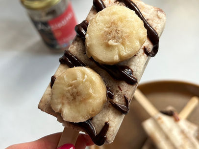 Banana Pecan Bread Popsicles