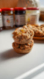 Ginger Pear Crumble Cookies
