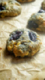 Vanilla Cherry Cashew Cookies