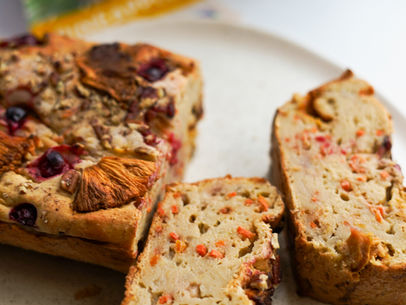 Carrot Pecan Pineapple Bread