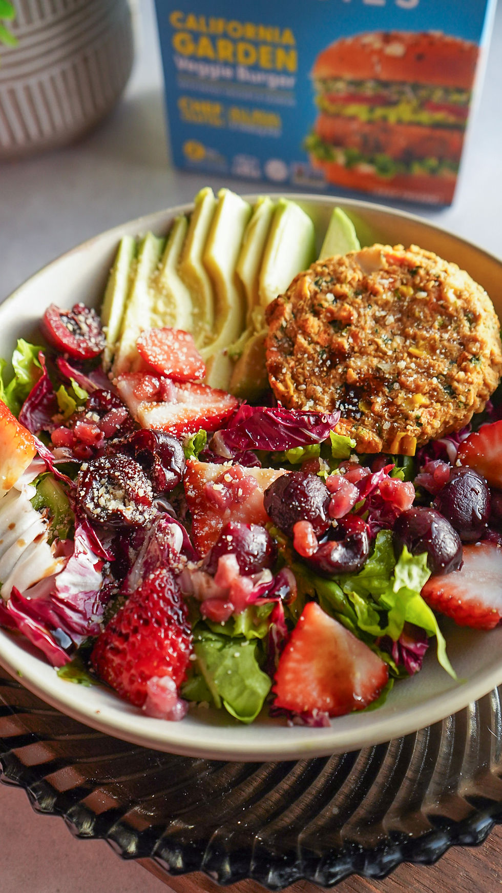California Garden Avocado Strawberry Salad