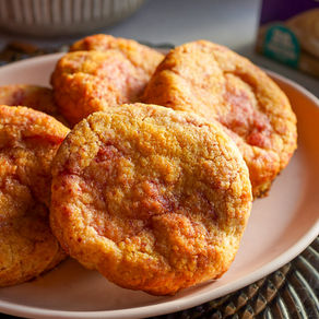 Raspberry Lemon Protein Cookies