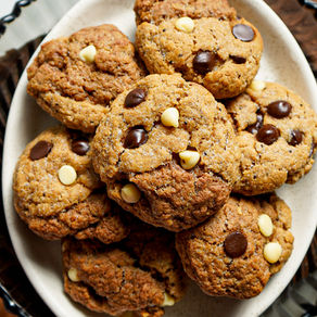 Double Chocolate Churro Swirl Protein Cookies