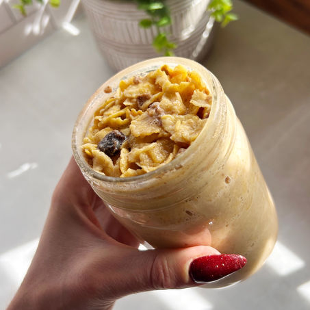 Evaporated Milk Cinnamon Cereal Pudding