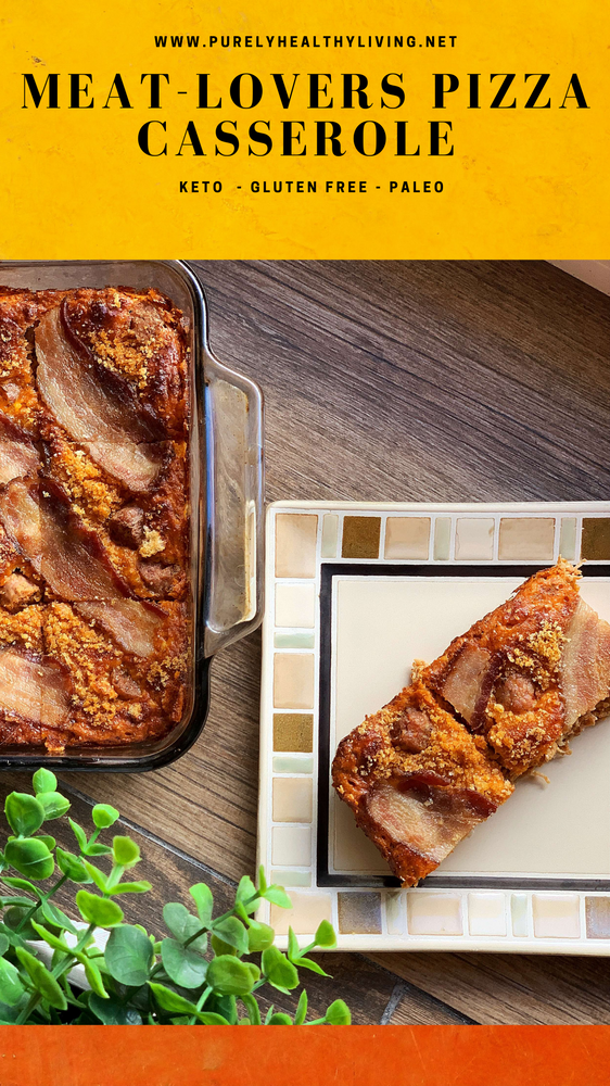 Meatlovers Pizza Casserole (Paleo & Keto)