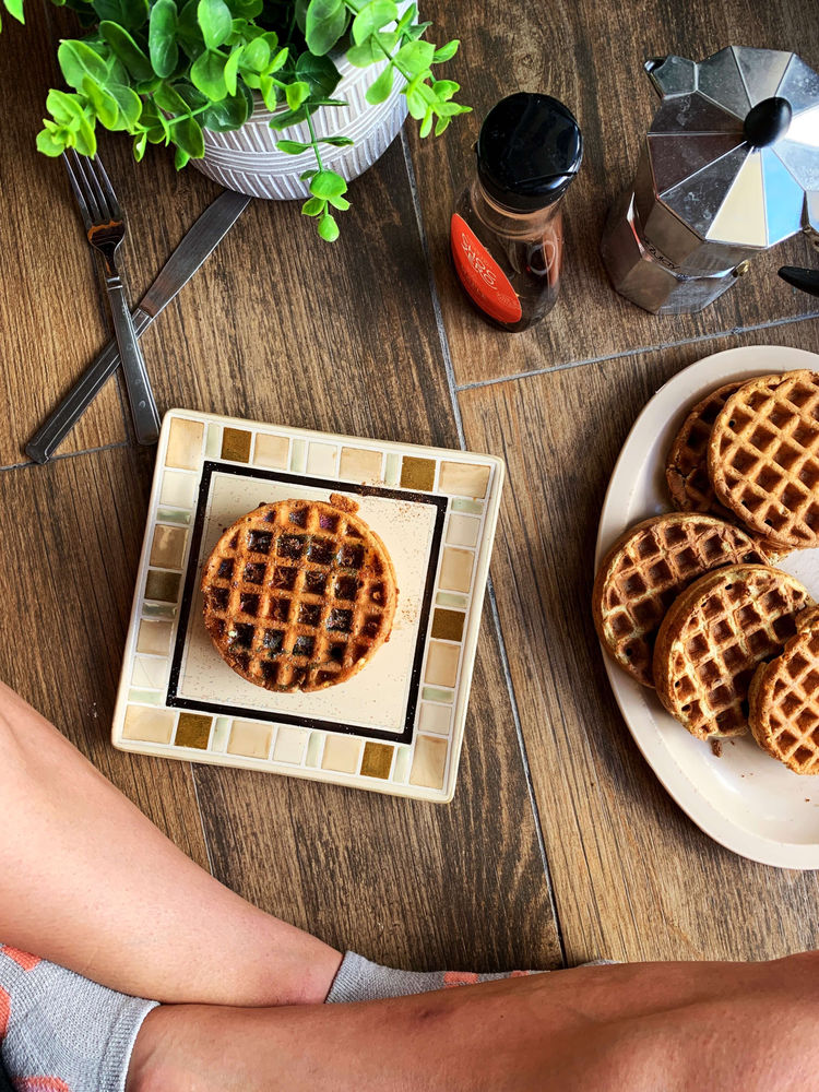 Ricotta Churro Waffles (Keto & Gluten Free)